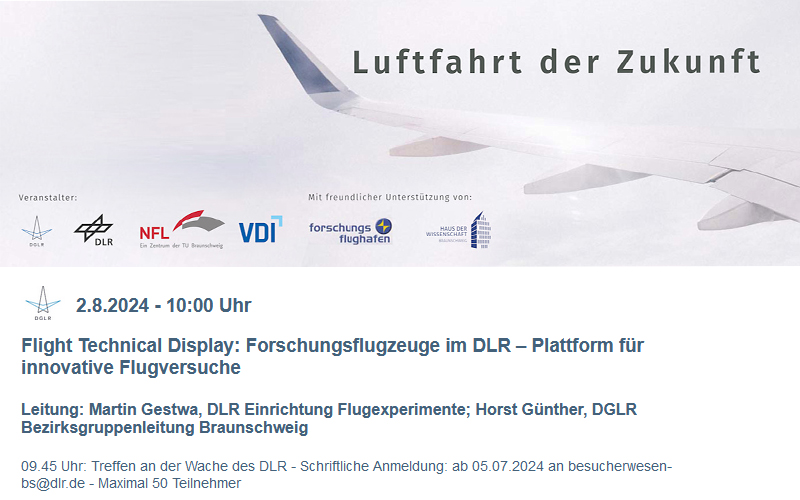 Flight Technical Display: Forschungsflugzeuge im DLR – Plattform für innovative Flugversuche