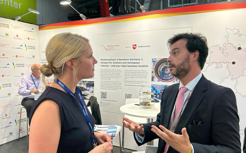 Luftfahrtstandort Niedersachsen präsentiert sich auf der Paris Air Show 2023