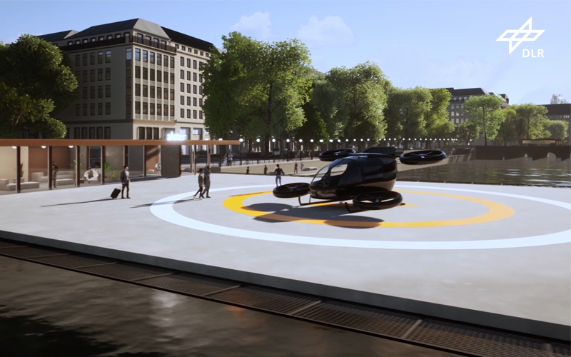 Innovation im urbanen Luftraum: HorizonUAM definiert urbanen Luftverkehr neu