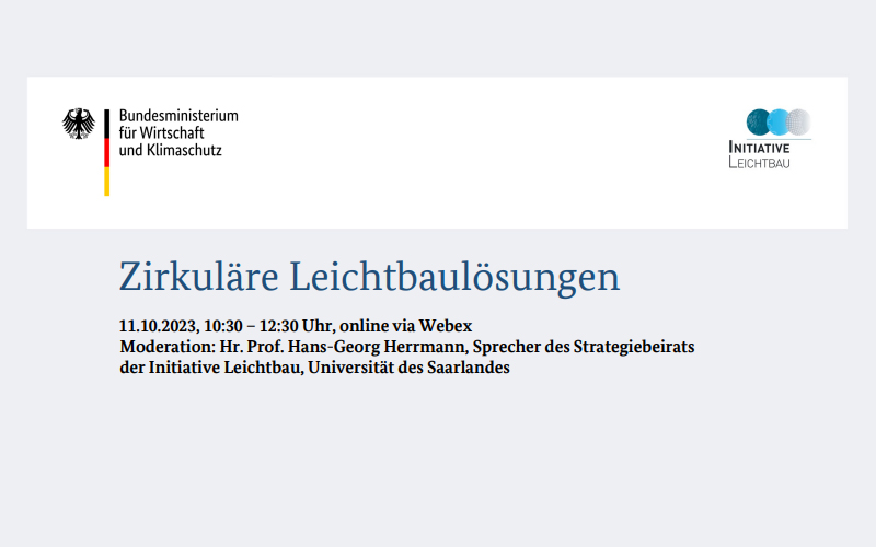 Zirkuläre Leichtbaulösungen