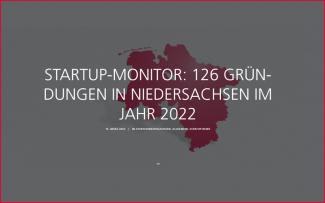  Startup-Monitor: 126 Gründungen in Niedersachsen im Jahr 2022
