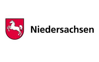 Auf dem Bild ist das Logo vom Land Niedersachsen zu sehen.