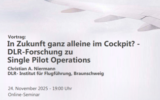 Auf dem Bild sind der Veranstaltungsname sowie Referenten und das Datum der Veranstaltung zu sehen.